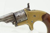 1874 mfg. Antique COLT “Open Top” .22 RF Self Defense SA POCKET RevolverColt’s Answer to Smith & Wesson’s No. 1 Revolver - 4 of 17
