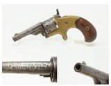 1874 mfg. Antique COLT “Open Top” .22 RF Self Defense SA POCKET Revolver
Colt’s Answer to Smith & Wesson’s No. 1 Revolver