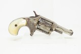 ENGRAVED Antique LEE ARMS COMPANY “RED JACKET” No. 3 Spur Trigger Revolver Wild West Sidearm with PEARL GRIPS! - 13 of 16