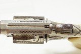 ENGRAVED Antique LEE ARMS COMPANY “RED JACKET” No. 3 Spur Trigger Revolver Wild West Sidearm with PEARL GRIPS! - 7 of 16