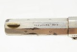 ENGRAVED Antique LEE ARMS COMPANY “RED JACKET” No. 3 Spur Trigger Revolver Wild West Sidearm with PEARL GRIPS! - 8 of 16