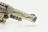 ENGRAVED Antique LEE ARMS COMPANY “RED JACKET” No. 3 Spur Trigger Revolver Wild West Sidearm with PEARL GRIPS! - 16 of 16