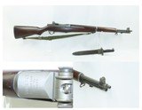 1956 mfg. Harrington & Richardson U.S. M1 GARAND .30-06 Rifle C&R w/BAYONET With BAYONET, WEB SLING, and SHEATH - 14 of 20