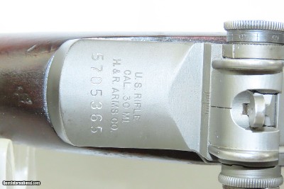 1956 mfg. Harrington & Richardson U.S. M1 GARAND .30-06 Rifle C&R w/BAYONET With BAYONET, WEB SLING, and SHEATH - Image 20 of 20