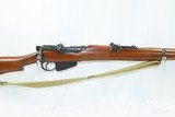 WORLD WAR 2 Era LITHGOW Short Magazine Lee-Enfield No. 1 Mk. III* Rifle C&R Primary Firearm of the BRITISH EMPIRE with SLING - 4 of 19