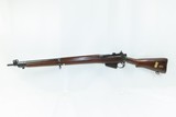 WORLD WAR II Era LONG BRANCH Enfield No. 4 Mk1* C&R Canadian Rifle BAYONET
With BAYONET, METAL SCABBARD, & CANVAS FROG - 16 of 21