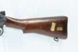 WORLD WAR II Era LONG BRANCH Enfield No. 4 Mk1* C&R Canadian Rifle BAYONET
With BAYONET, METAL SCABBARD, & CANVAS FROG - 17 of 21