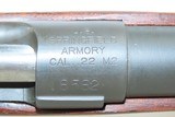 WORLD WAR II Scarce U.S. SPRINGFIELD ARMORY .22 LR C&R M2 TRAINING RifleFinal Year Production Rifle Made in 1942 w/SLING - 10 of 22