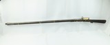 MASSIVE 1700s Antique Indian TORADAR MATCHLOCK RIFLED Musket HAND CANNON
Mughal Empire Indian with LONG 50-3/8 Inch Barrel - 18 of 25