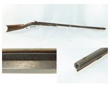 Mid-1800s Antique MUSGRAVE PITTSBURGH .36 Percussion PENNSYLVANIA LONG RIFLE Kentucky Style HUNTING/HOMESTEAD Long Rifle - 1 of 24