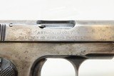 c1905 mfr. COLT Model 1903 HAMMERLESS PISTOL .32 ACP 7.65mm BROWNING C&R
Gangster Capone Dillinger Barrow - 14 of 18