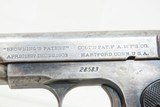 c1905 mfr. COLT Model 1903 HAMMERLESS PISTOL .32 ACP 7.65mm BROWNING C&R
Gangster Capone Dillinger Barrow - 7 of 18