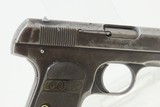 World War I Era COLT M1903 POCKET HAMMERLESS .32 ACP Semi-Auto C&R PISTOL
1915 Manufactured Sidearm - 18 of 19