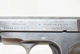 World War I Era COLT M1903 POCKET HAMMERLESS .32 ACP Semi-Auto C&R PISTOL
1915 Manufactured Sidearm - 7 of 19