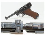 World War II German Mauser s/42 Code “1937” Date Luger P08 Pistol 9x19mmC&R DROOP EAGLE/63 Proofed THIRD REICH 9mm Semi-Auto