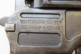 Pre-World War II MAUSER M1896 “BOLO” 7.63x25mm BROOMHANDLE Pistol C&R
Made Famous by the BOLSHEVIKS - 22 of 25