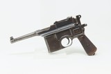 Pre-World War II MAUSER M1896 “BOLO” 7.63x25mm BROOMHANDLE Pistol C&R
Made Famous by the BOLSHEVIKS - 2 of 25