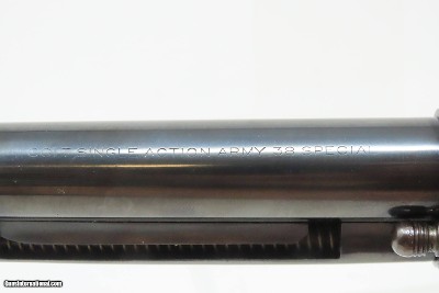 1906 mfg. COLT Single Action Army “PEACEMAKER” .38 SPECIAL C&R RevolverVery Nice FIRST GENERATION Colt 6-Shooter - Image 7 of 20