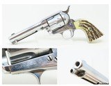 1901 mfg. COLT “PEACEMAKER” .32-20 WCF Single Action Army C&R Revolver
RIFLE CALIBER Colt 6-Shooter Made in 1901