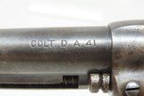 COLT M1877 THUNDERER .41 Long Colt Double Action C&R Revolver DOC HOLLIDAYTURN OF THE CENTURY DA Revolver Made in 1900 - 7 of 20