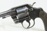 COLT “OFFICIAL POLICE” .22 LR Double Action TARGET Revolver w/HOLSTER C&RPolice, U.S. Military, and Sportsman’s Revolver - 7 of 22