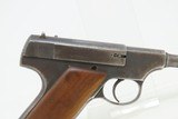 1918 COLT PRE-WOODSMAN .22 LR RF Semi-Automatic TARGET Pistol C&R w/HOLSTER TARGET MODEL First Series of WOODSMAN PISTOLS - 22 of 23