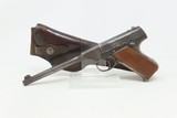 1918 COLT PRE-WOODSMAN .22 LR RF Semi-Automatic TARGET Pistol C&R w/HOLSTER TARGET MODEL First Series of WOODSMAN PISTOLS - 5 of 23