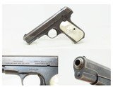 1920 mfr MOTHER OF PEARL COLT Model 1903 PISTOL .32 ACP 7.65mm GANGSTER C&R BONNIE & CLYDE / CAPONE / DILLINGER Pocket Pistol