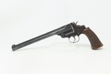 c1922 SMITH & WESSON PERFECTED TARGET Single Shot .22 LONG RIFLE Pistol C&R S&W Single/Double Action TARGET Pistol - 2 of 21