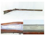 GREENFIELD, MASSACHUSETTS WILLIAM T. CLEMENT LONG RIFLE Mid-1800s Antique
Kentucky Style Mid-1800s Large Bore SMOOTHBORE - 1 of 19