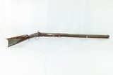 GREENFIELD, MASSACHUSETTS WILLIAM T. CLEMENT LONG RIFLE Mid-1800s Antique
Kentucky Style Mid-1800s Large Bore SMOOTHBORE - 2 of 19