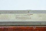 GREENFIELD, MASSACHUSETTS WILLIAM T. CLEMENT LONG RIFLE Mid-1800s Antique
Kentucky Style Mid-1800s Large Bore SMOOTHBORE - 13 of 19