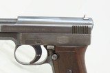 Pre-WWI GERMAN Mauser Model 1910 6.35mm Semi-Automatic C&R POCKET Pistol
German Side Arm Chambered in .25 ACP Browning Auto - 4 of 20