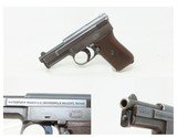 Pre-WWI GERMAN Mauser Model 1910 6.35mm Semi-Automatic C&R POCKET Pistol
German Side Arm Chambered in .25 ACP Browning Auto