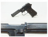 1939 mfg Pre-German Occupation CZ vz. 38 Semi-Automatic .380 ACP Pistol C&R PRE/EARLY WORLD WAR 2 Czechoslovakian 9x17mm Pistol - 1 of 19