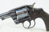 Scarce 1907 mfg. COLT NEW ARMY & NAVY .32-20 WCF Double Action REVOLVER C&R First DA Swing Out Cylinder Used by the US Military - 4 of 20