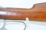 CITY of SAN ANTONIO WINCHESTER Model 1894 .30-30 WCF Saddle Ring Carbine C&R c1914 mfr. Lever Action for Law Enforcement - 6 of 23