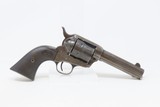 “COLT 45” Single Action Army “PEACEMAKER” C&R First Generation WILD WEST
.45 Long Colt WILD WEST SAA 6-Shooter Made in 1910 - 17 of 20