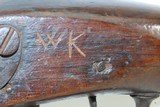 TACK DECORATED Antique REVOLUTIONARY WAR 1780 Dated French FLINTLOCK MUSKET 1780 DATED Revolutionary War MARTIAL Musket - 14 of 21