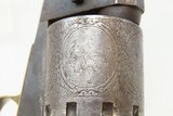 1863 CIVIL WAR / WILD WEST Antique MANHATTAN .36 Percussion “NAVY” Revolver Third Series w/Multi-Panel ENGRAVED CYLINDER SCENE - 13 of 20