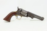 1863 CIVIL WAR / WILD WEST Antique MANHATTAN .36 Percussion “NAVY” Revolver Third Series w/Multi-Panel ENGRAVED CYLINDER SCENE - 17 of 20