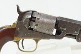 1863 CIVIL WAR / WILD WEST Antique MANHATTAN .36 Percussion “NAVY” Revolver Third Series w/Multi-Panel ENGRAVED CYLINDER SCENE - 19 of 20