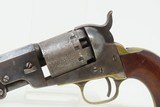 1863 CIVIL WAR / WILD WEST Antique MANHATTAN .36 Percussion “NAVY” Revolver Third Series w/Multi-Panel ENGRAVED CYLINDER SCENE - 4 of 20