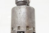 1863 CIVIL WAR / WILD WEST Antique MANHATTAN .36 Percussion “NAVY” Revolver Third Series w/Multi-Panel ENGRAVED CYLINDER SCENE - 12 of 20