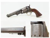 1863 CIVIL WAR / WILD WEST Antique MANHATTAN .36 Percussion “NAVY” Revolver Third Series w/Multi-Panel ENGRAVED CYLINDER SCENE