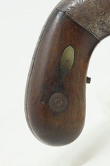 Antique ALLEN & THURBER .32 Bar Hammer PEPPERBOX Ring Trigger BELLY GUNJ.G. Bolen NEW YORK RETAILER Marked - 15 of 17