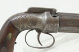 Antique ALLEN & THURBER .32 Bar Hammer PEPPERBOX Ring Trigger BELLY GUNJ.G. Bolen NEW YORK RETAILER Marked - 16 of 17