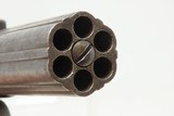 Antique ALLEN & THURBER .32 Bar Hammer PEPPERBOX Ring Trigger BELLY GUNJ.G. Bolen NEW YORK RETAILER Marked - 13 of 17