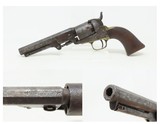 ANTEBELLUM Antique Pre-CIVIL WAR COLT M1849 Perc. POCKET Revolver FRONTIER1851 mfg. Civil War Revolver Used into the WILD WEST - 1 of 17