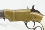 VERY RARE Antique BRASS FRAME New Haven Arms VOLCANIC No. 1 Pocket Pistol
Firing a .31 Caliber VOLCANIC ROCKET BALL - 4 of 16